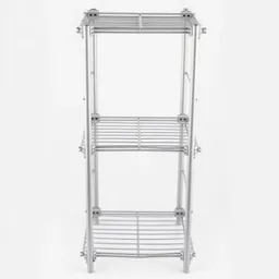 Estantería Metaltru. Color Gris. Material Metal. Tres Niveles. 45. 5 x 66 x 30  cm. Sku 210094. Sku 789645974747