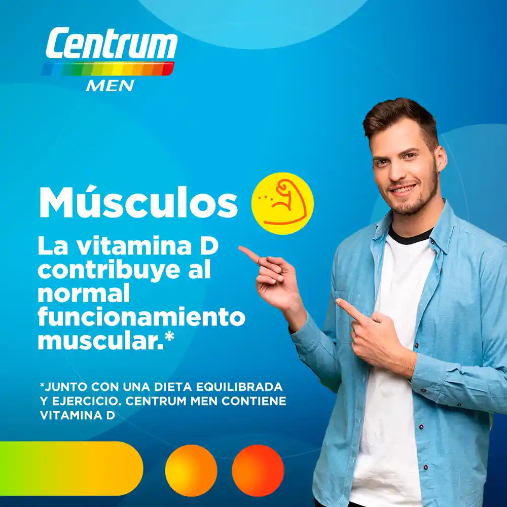 Centrum Men Multivitaminico para Hombres 