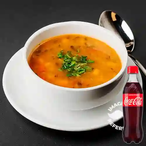 Combo Consomé de Gallina +Cocacola Orig 400ml