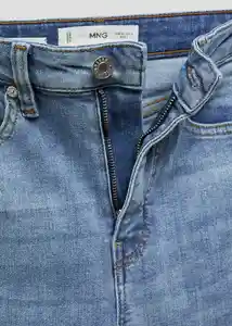 Jean Abby Tejano Medio Talla 46 Mujer Mango
