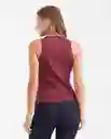 Top Essential Tank Femenino Rojo Talla S Chevignon