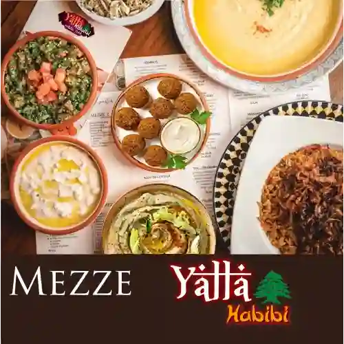 Mezze Vegetariano para 4