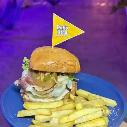 Hamburguesa callejera