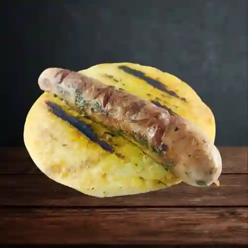 Chorizo + Arepa Paisa