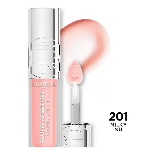 Plumping Lip Oil Milky nu LOreal Paris