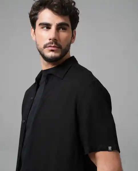 Camisa Hombre Negro L 110F050_NEG194007 Rifle