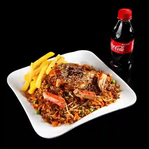 Combo Oriental Personal Pargo Rojo