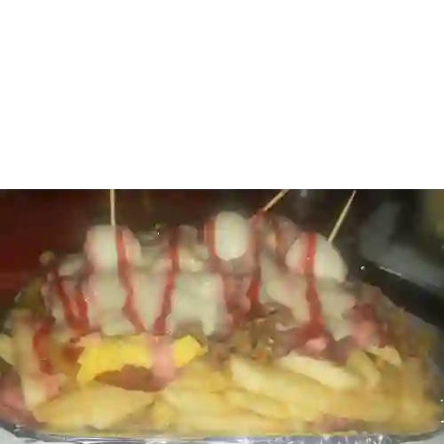 Salchipapas Especial
