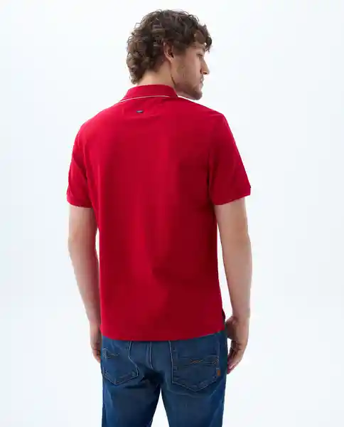 Camiseta Hombre Rojo Talla S 809F004 Americanino