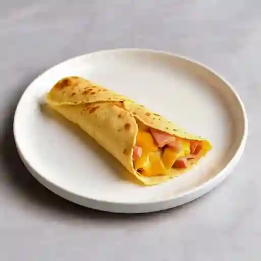 Crepe jamón y queso