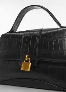 Bolso P Victoria Negro Mujer Mango