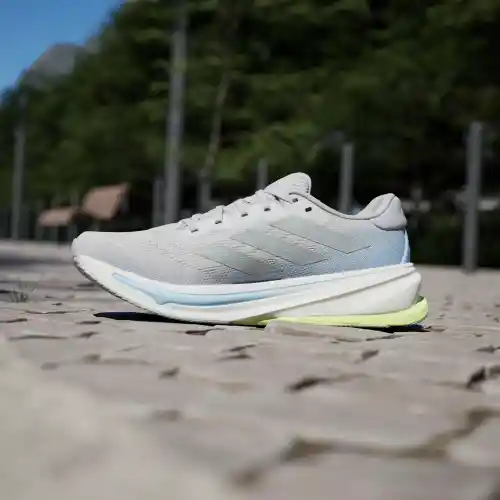 Adidas Tenis Supernova Rise 2 M Para Correr de Hombre Gris T 9
