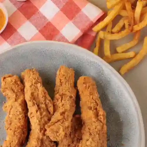 Strips X 8 Piezas + Papas