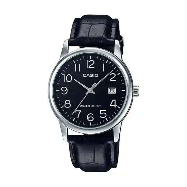 Reloj Standard Hombre Negro MTP_V002L_1B Casio