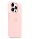 Apple Silicone Case iPhone 14 Pro Max With Magsafe Chalk Pink