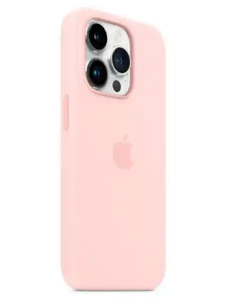 Apple Silicone Case iPhone 14 Pro Max With Magsafe Chalk Pink