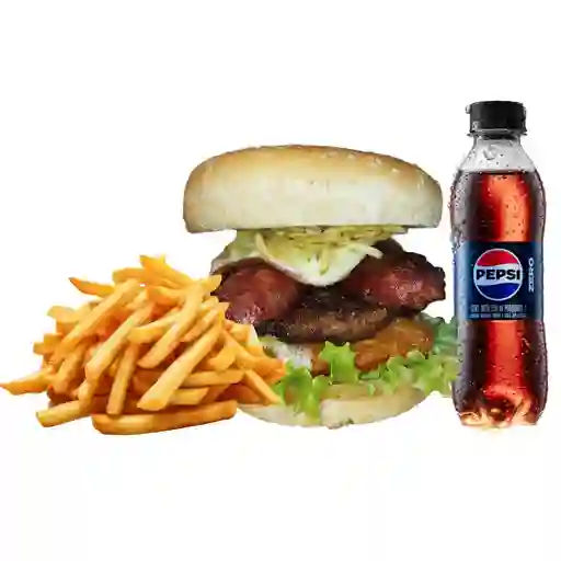 Combo hamburguesa del corral