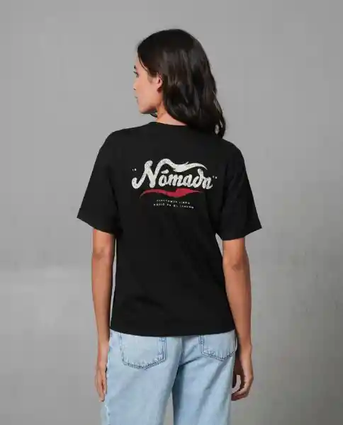 Camiseta Mujer Negro XL 202G018_NEG194004 Rifle