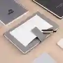 Agenda A5 Bolsillo y Broche 80 Hojas Serie Silver Gray Miniso
