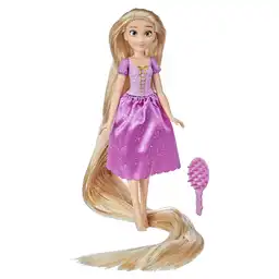 Disney Princess Muñeca Rapunzel Larga Melena