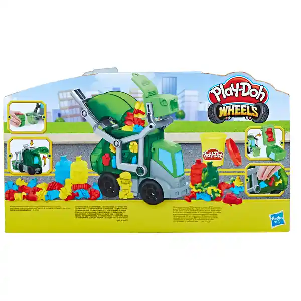   Play Doh  Masa Moldeable Wheels Divertido Camion De Basura 2 En 1 