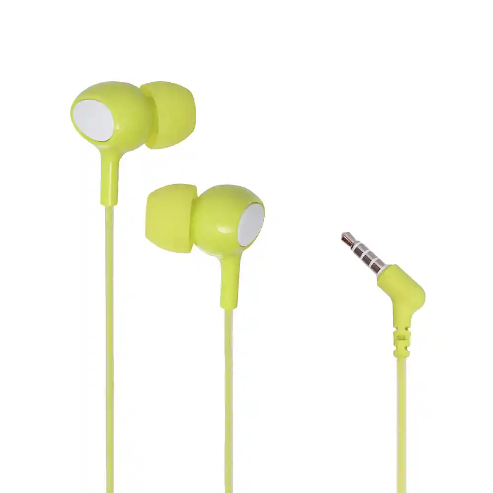 Miniso Audífonos de Cable Se383 Verde/Blanco 1.2 m