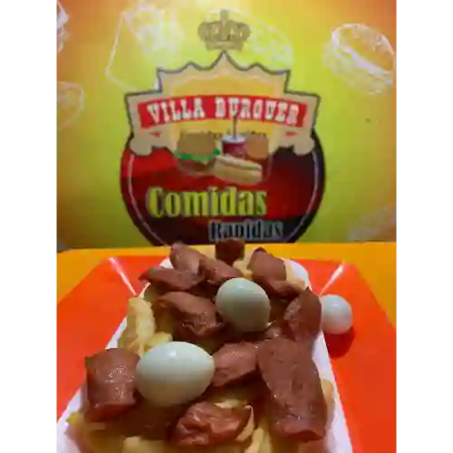 Choripapa Especial con Carne