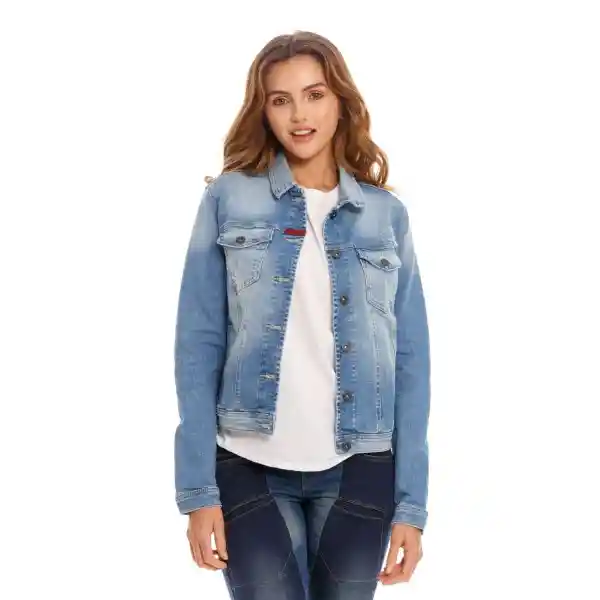 Marithe Francois Girbaud Chaqueta Azul Femenino Talla S