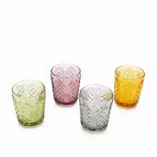 Set de Vaso Toledo Tierra Ambiente Gourmet