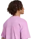 Adidas Camiseta Manga Corta Lifestyle Hombre Morado Talla M