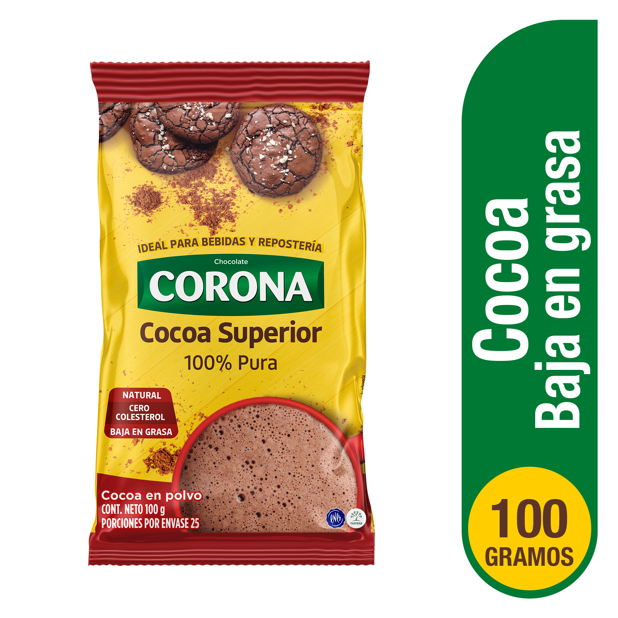 Corona Cocoa 100% Pura 100 g