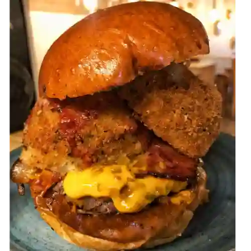 Hamburguesa Rockefeller