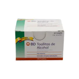 Bd Ultra-Fine Toallitas De Alcohol