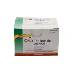 Bd Ultra-Fine Toallitas De Alcohol