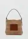 Bolso M Sifnos Cuero Talla 99 Mujer Mango