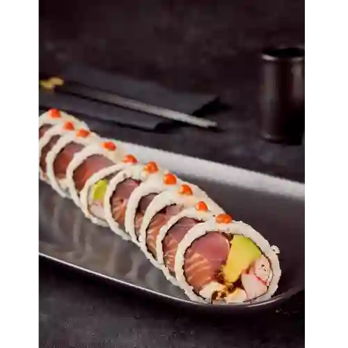Roll Mixto Salmón-atún-cangrejo