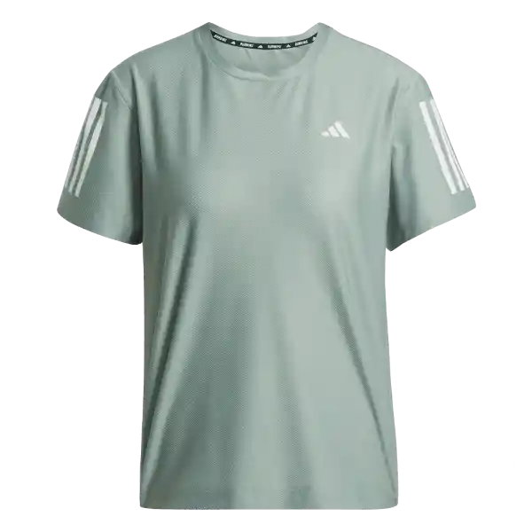 Adidas Camiseta Manga Corta Otr B Tee Correr Mujer Verde Talla L