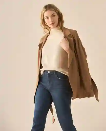 Cardigan Tejido Beige Otoño Claro Talla M 463G220 Esprit
