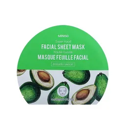 Mascarilla Facial Super Food Aguacate Miniso