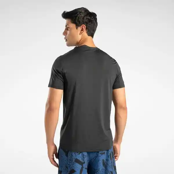 Reebok Camisa Athlete Tee 2.0 Rbk-Chill Hombre Azul Talla S