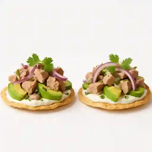 Tostadas de Atún Ahumado