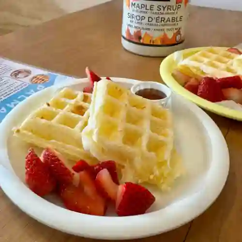 Mini Waffle de Pan de Yuca X2