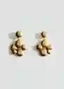 Pendientes Lisbeth Oro Talla 99 Mujer Mango