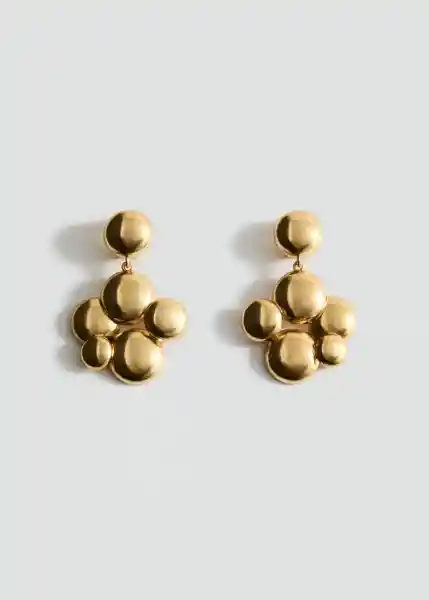 Pendientes Lisbeth Oro Talla 99 Mujer Mango