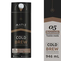 Matiz Café Cold Brew Concentrado 946 mL x 12 Und