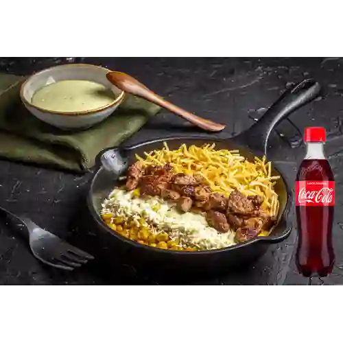 Combo Mazorca Lomo + Coca-Cola Sabor Original 400ml