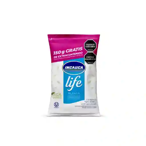 Incauca Mezcla Azúcar de Azúcar y Stevia Life Blanca