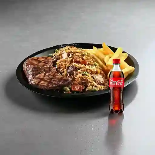 Combo con Carne + Coca Cola Original 400 ml