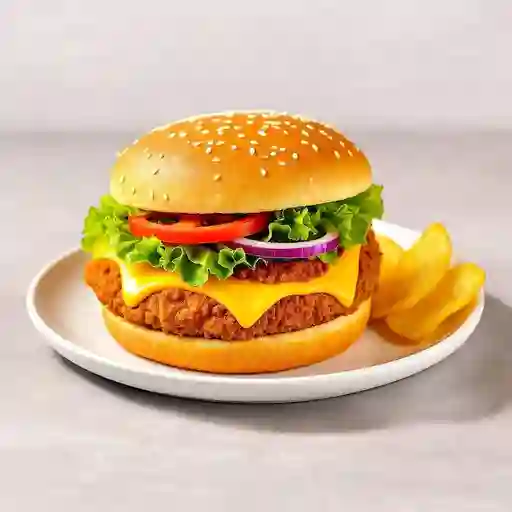 Hamburguesa pollo