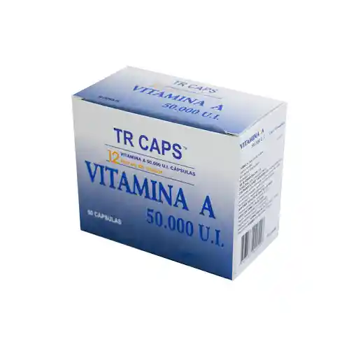 Vitamina A 50000Ui Cap Caj
